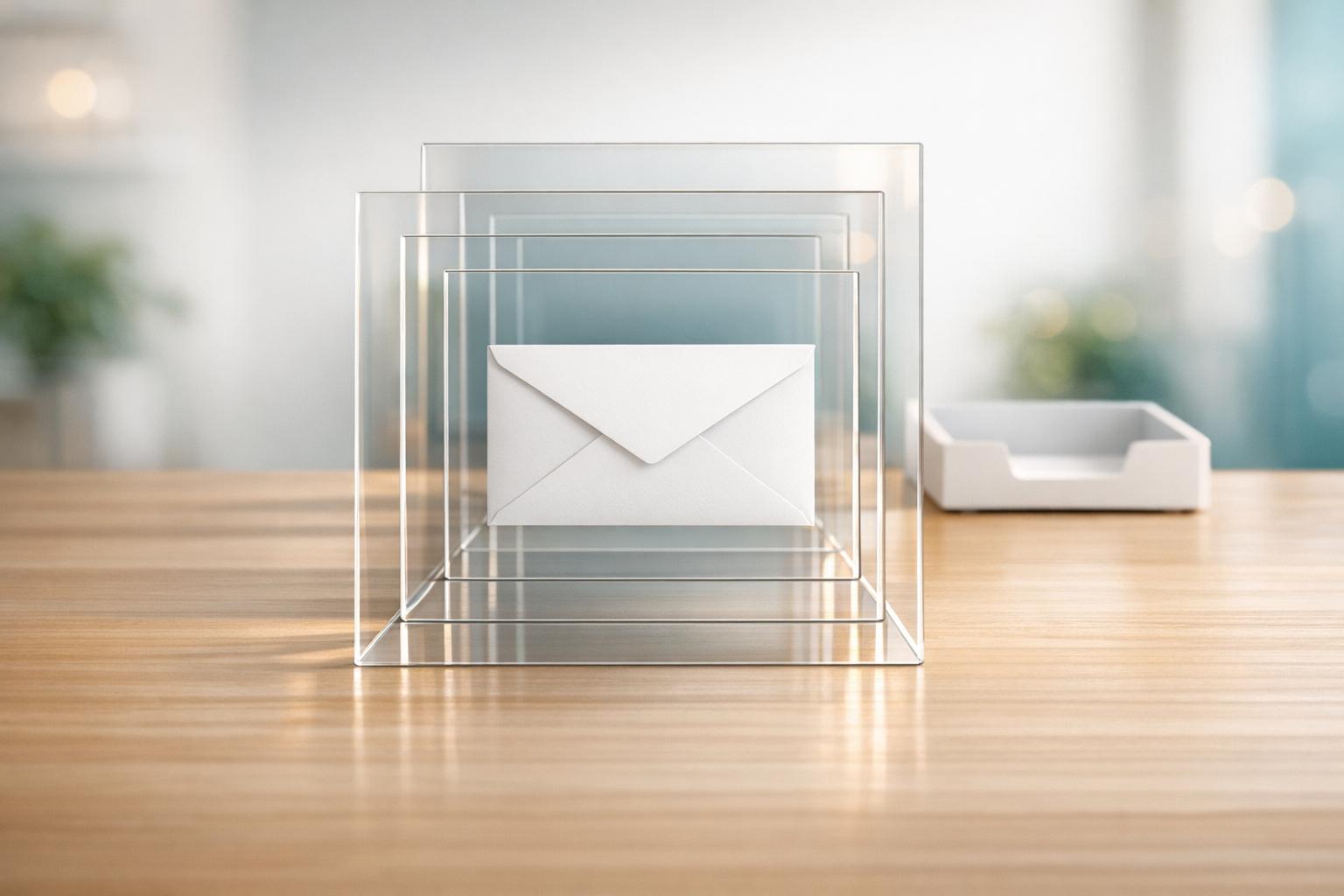 Email marketing professional analyzing inbox placement metrics and spam filter diagnostics on computer dashboard