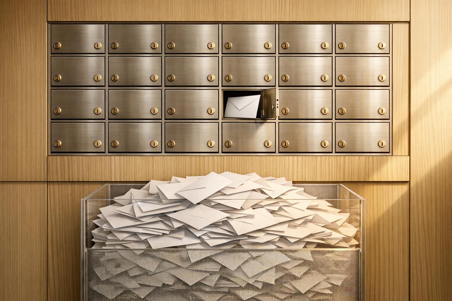 Email landing in spam folder due to poor sender reputation and low deliverability scores from ISP filters